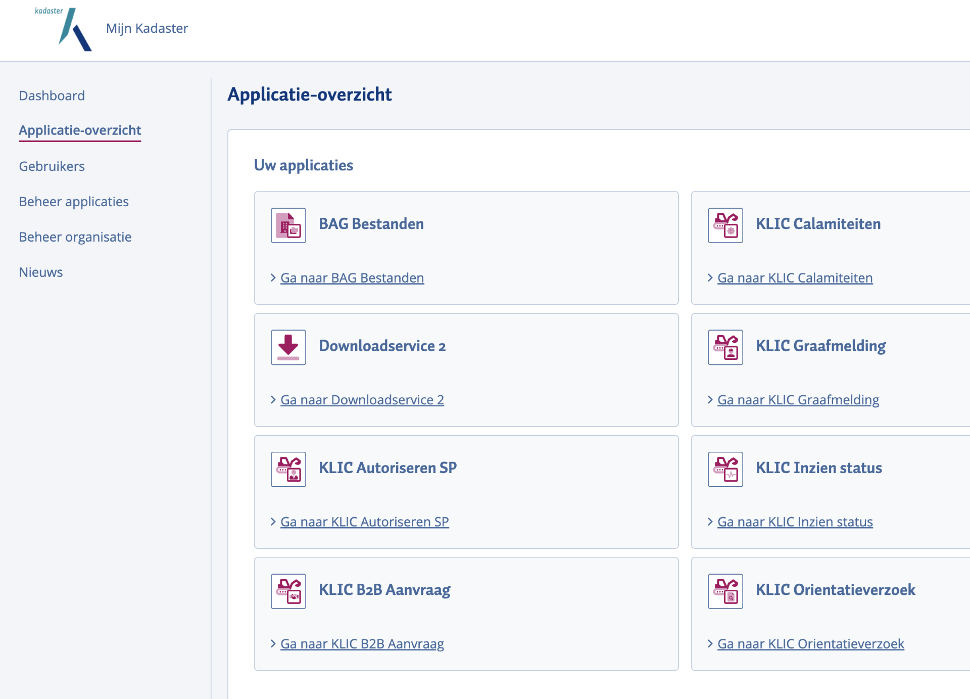Stap 3 om B2B interface te machtigen